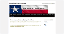 Desktop Screenshot of lonestarrandon.org